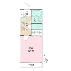 グリーンタウン５の物件間取画像